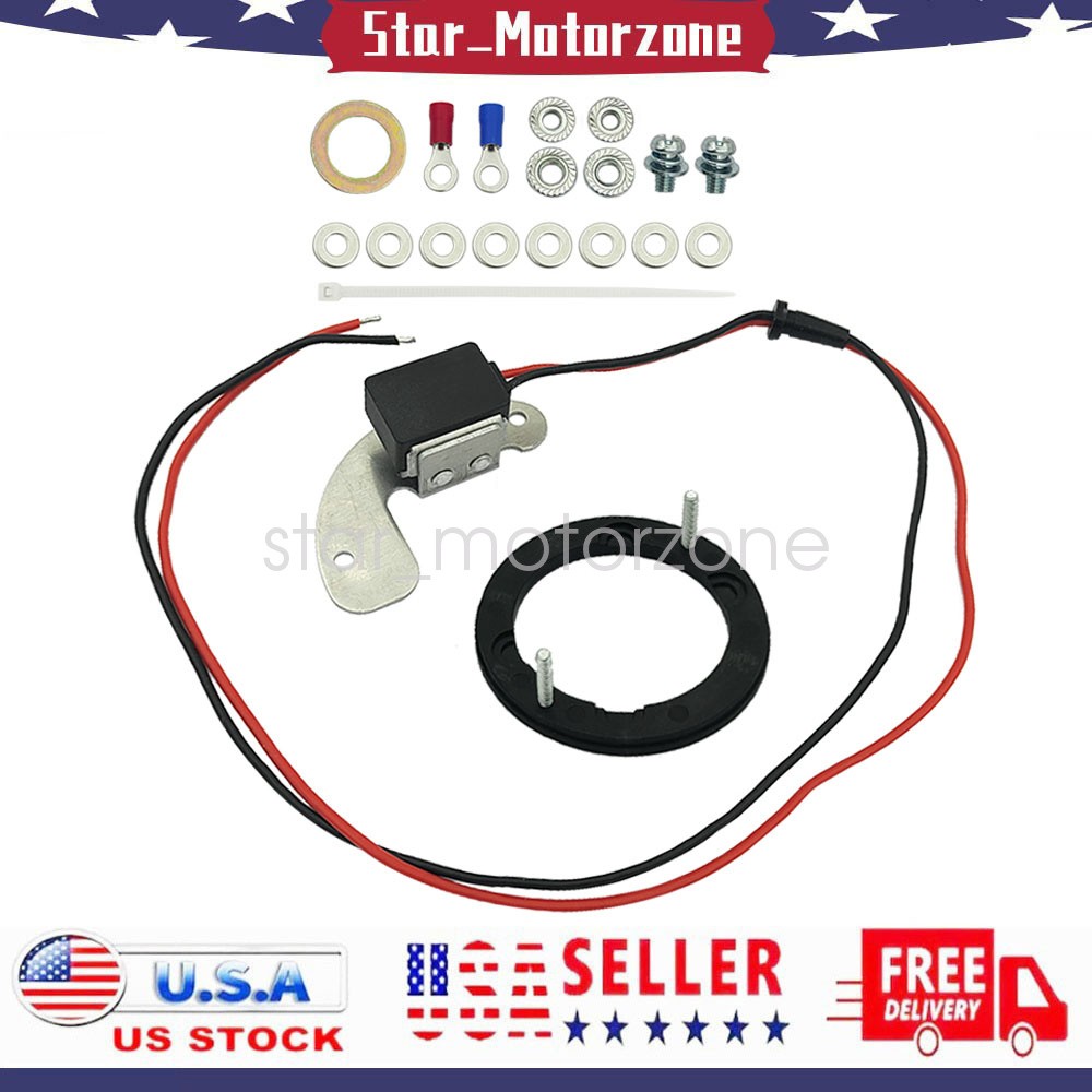 Electronic Ignition Conversion Kit Fits for Delco 8 Cylinder 1181 Ignitor Kit
