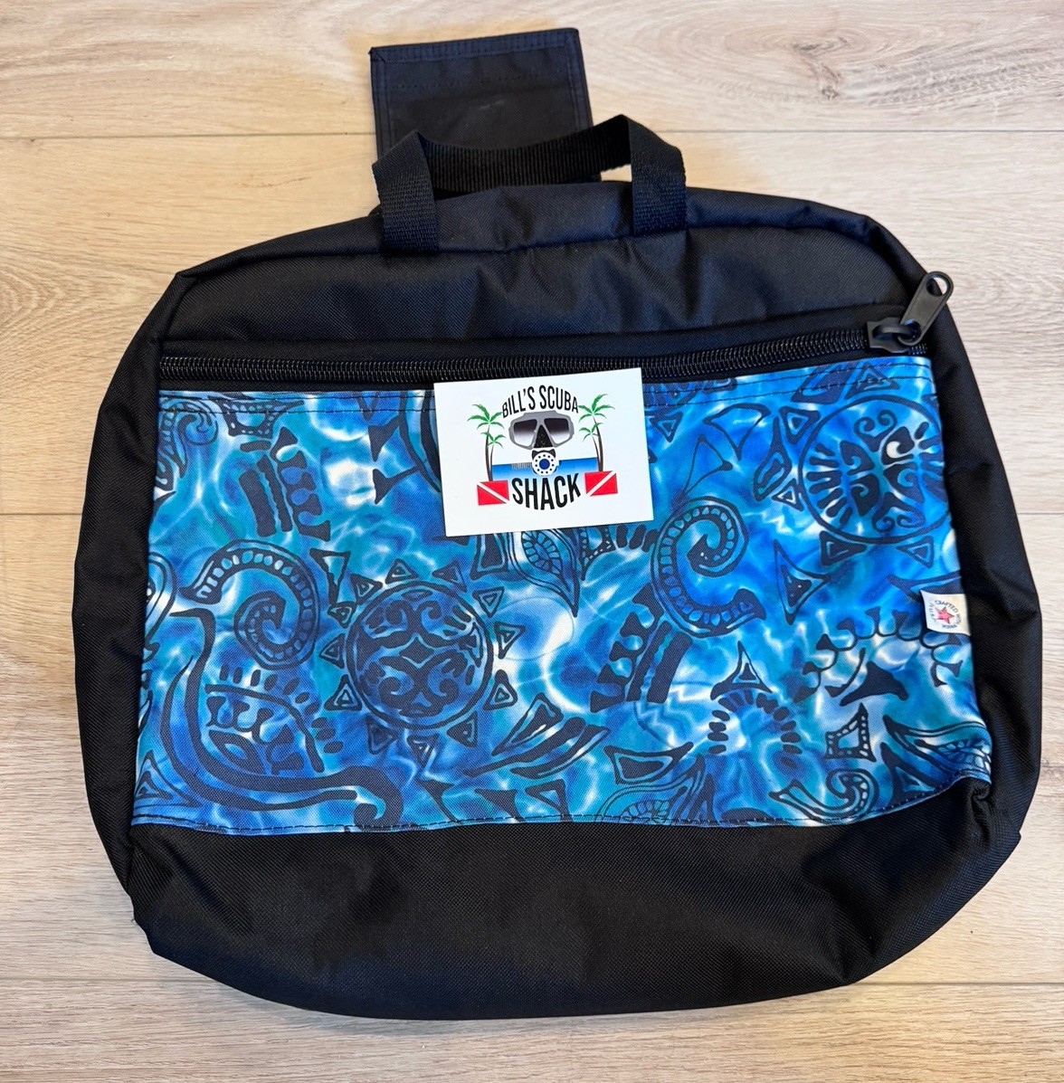 SCUBA REGULATOR BAG HAWAIIAN STYLE WAY COOL! LATE MODEL LOOKS UNUSED!