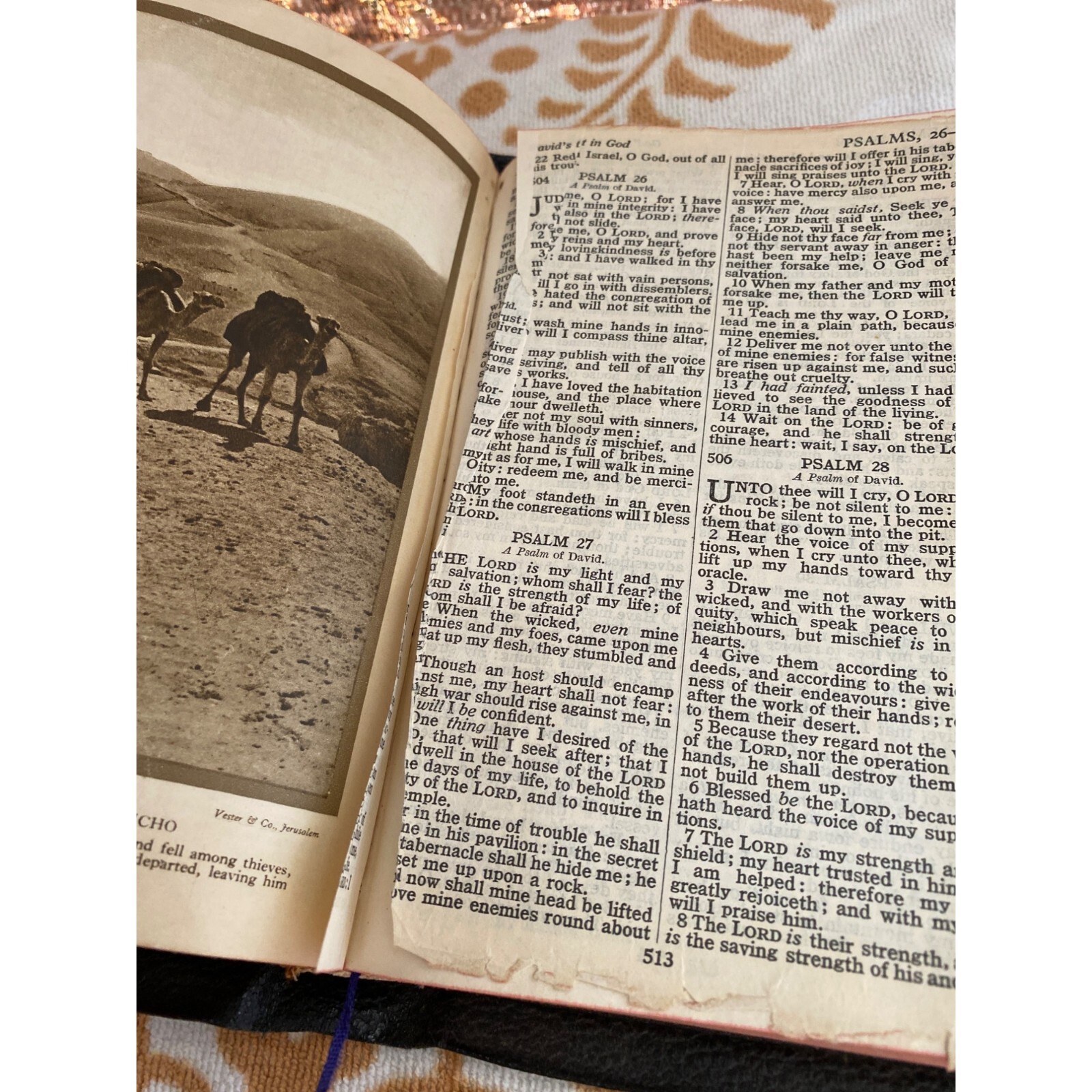 Holy Bible with helps dated 1938