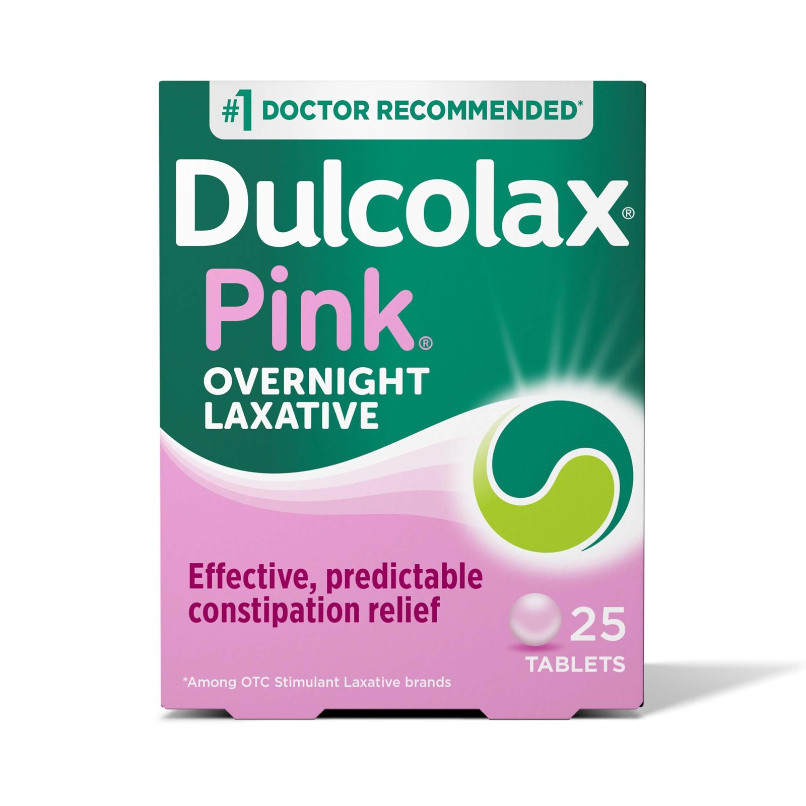 3/27 Dulcolax Pink Stimulant Laxative Tablets, Overnight Laxative, Predictable &