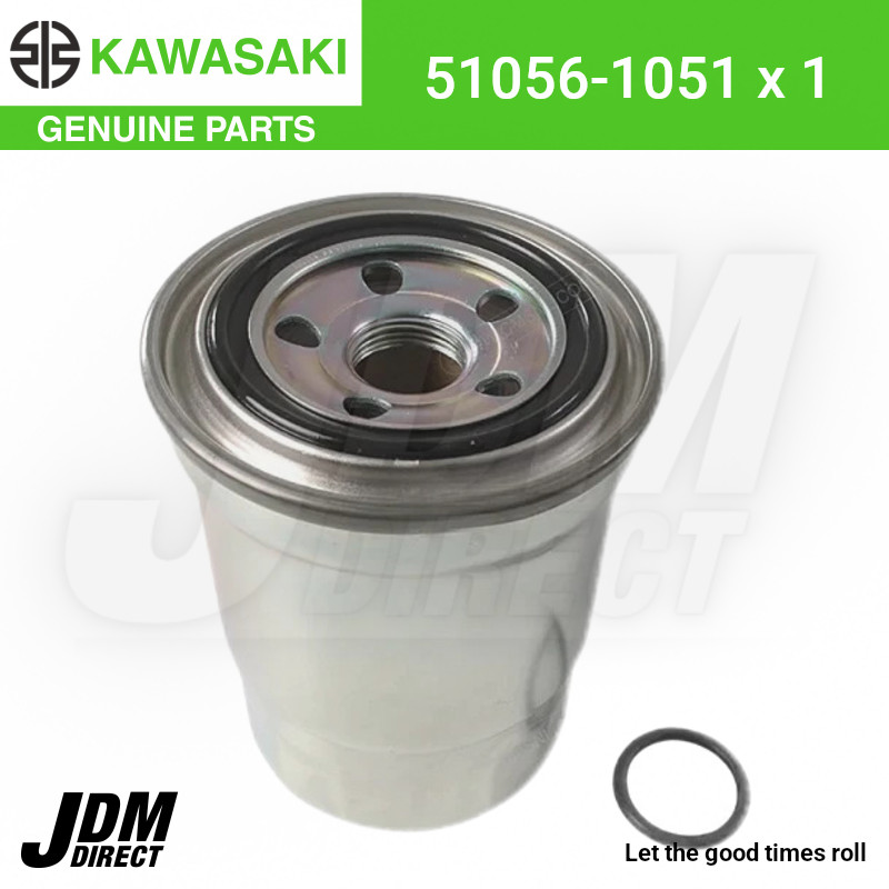 NEW 2000-2013 GENUINE KAWASAKI FUEL FILTER ELEMENT MULE 2510 3010 4010 DIESEL