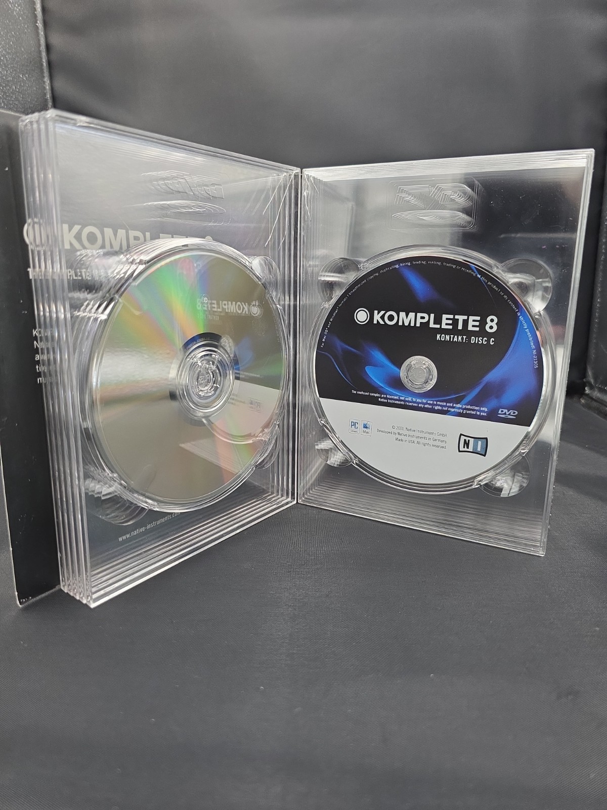 Native Instruments Komplete 8 (with Serial Number and all disks)