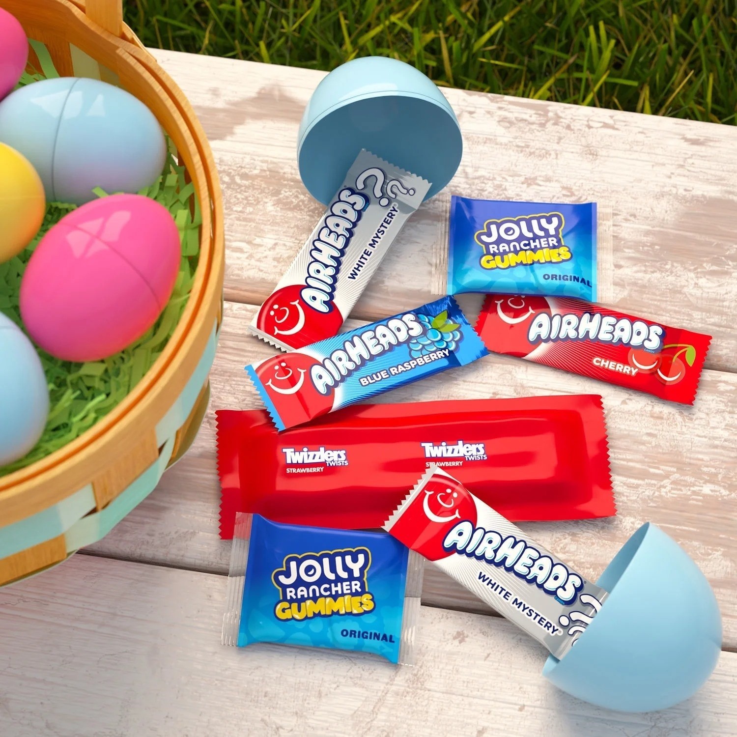Assorted Easter Candy Bag 26.16oz 85pcs Airheads Jolly Rancher Twizzlers