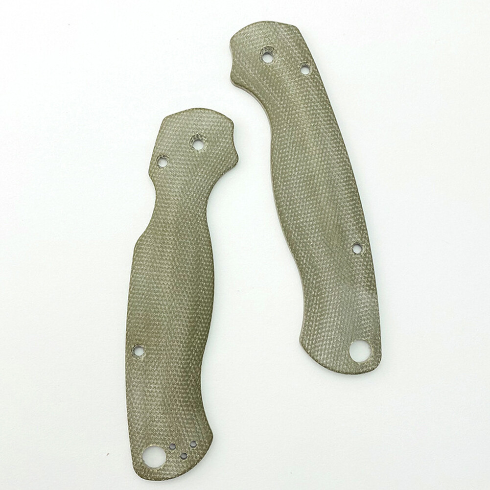 Custom Micarta Scales Handle Grips For Spider Spyderco Paramilitary 2 C81 New