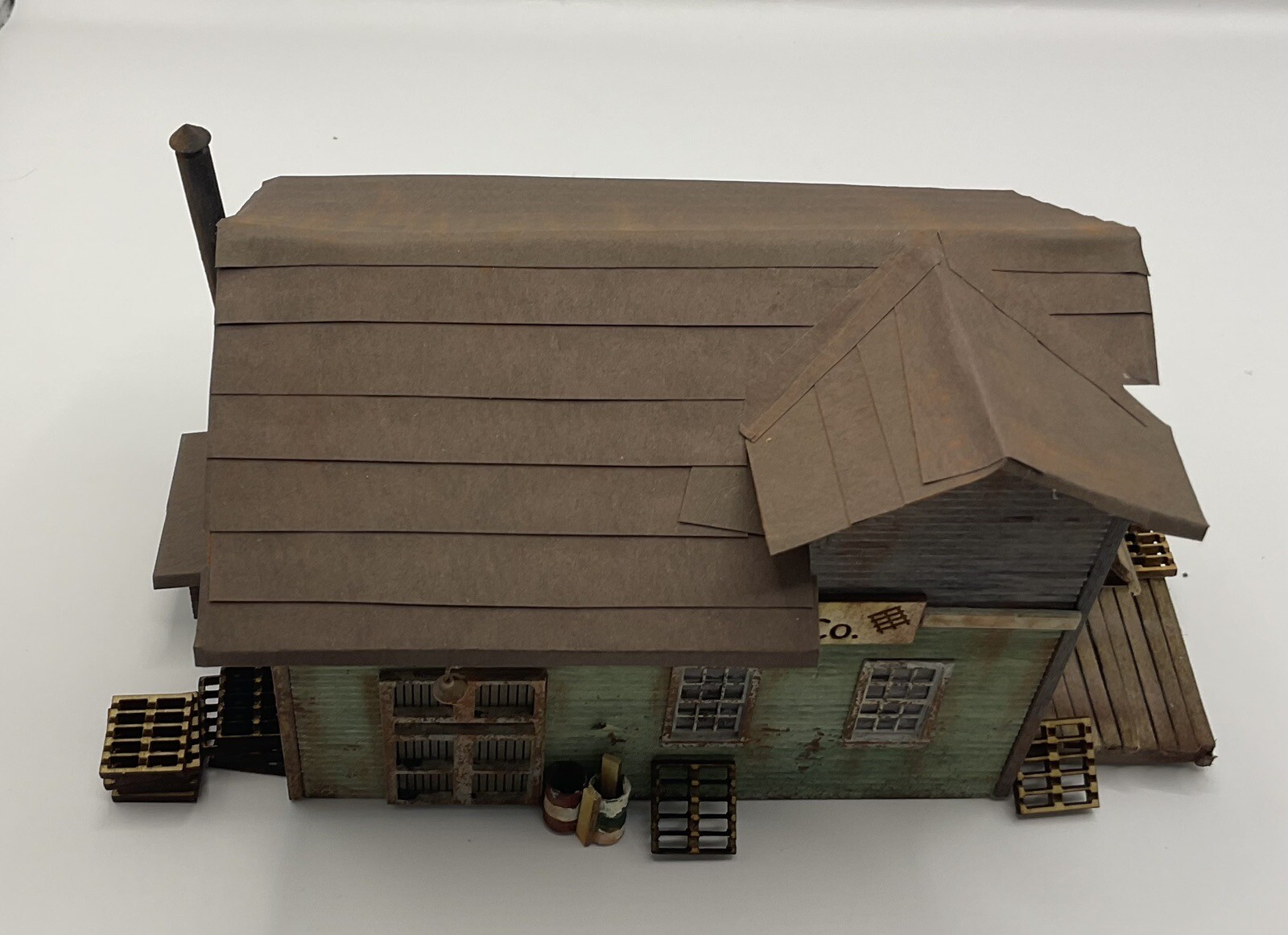 O Scale Penacook Pallet Co. Structure Kit Laser Cut