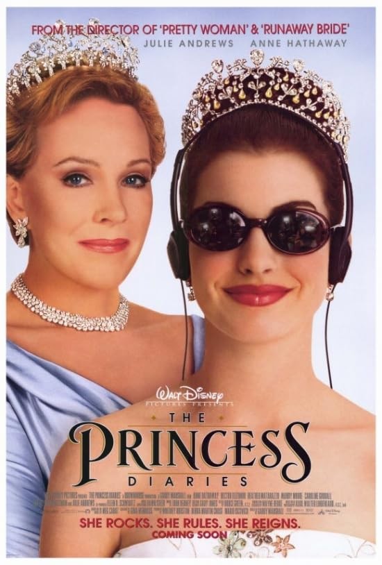 The Princess Diaries Movie Poster Print (27 x 40) 40"L x 27"W, Multi