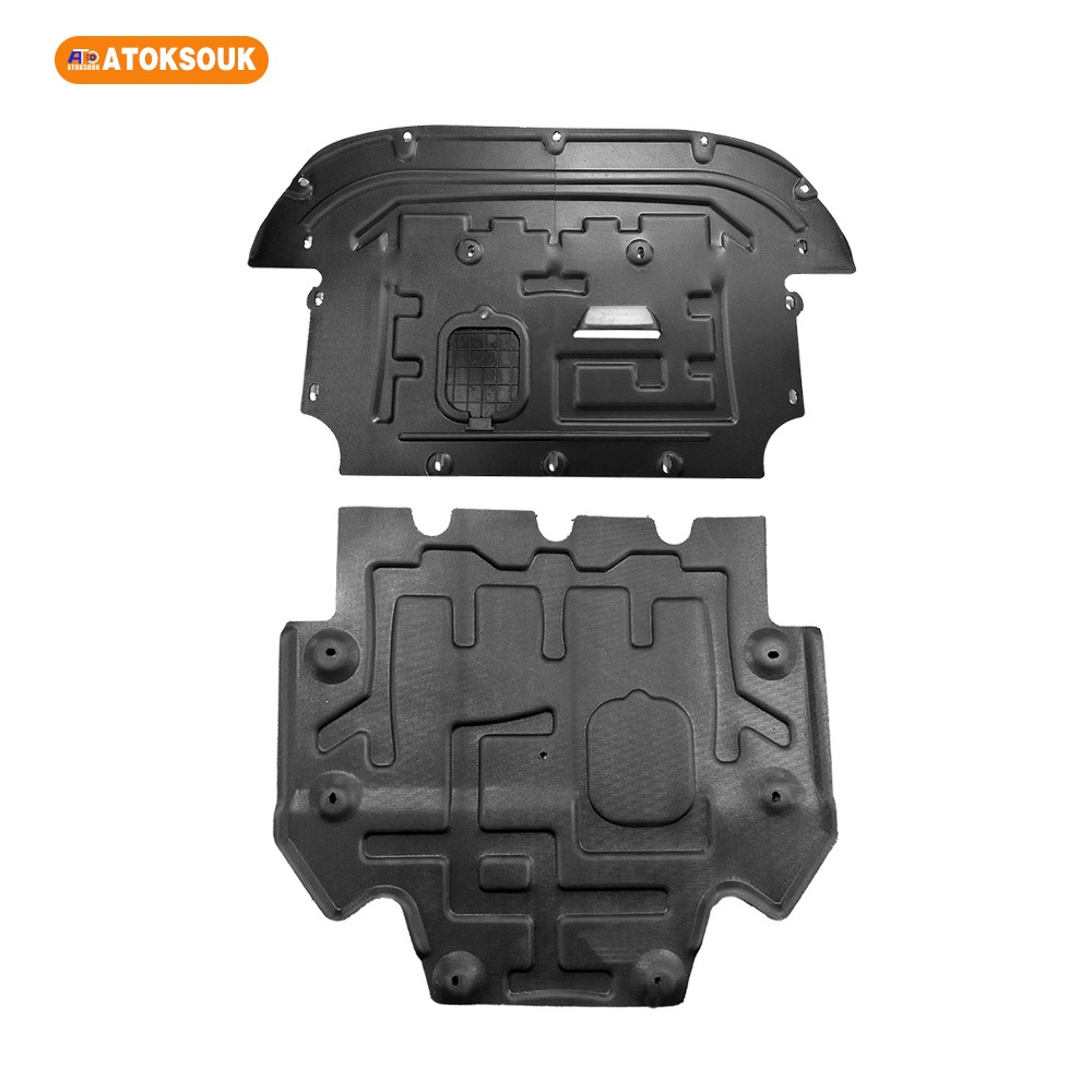 2Pcs Engine Skid Plate For 2012-2018 Audi A6 Under Splash Shield Heavy Duty