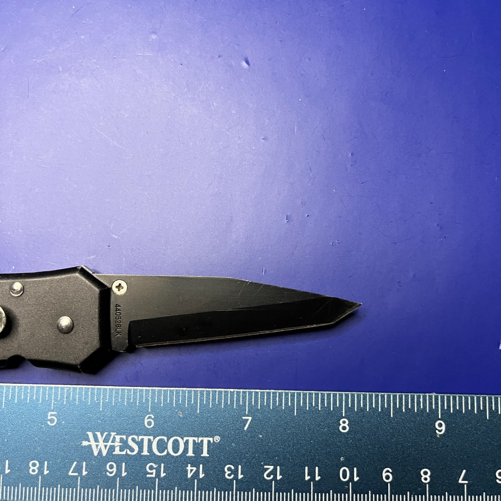 Klein Tools 44052BLK Tanto Lockback Knife