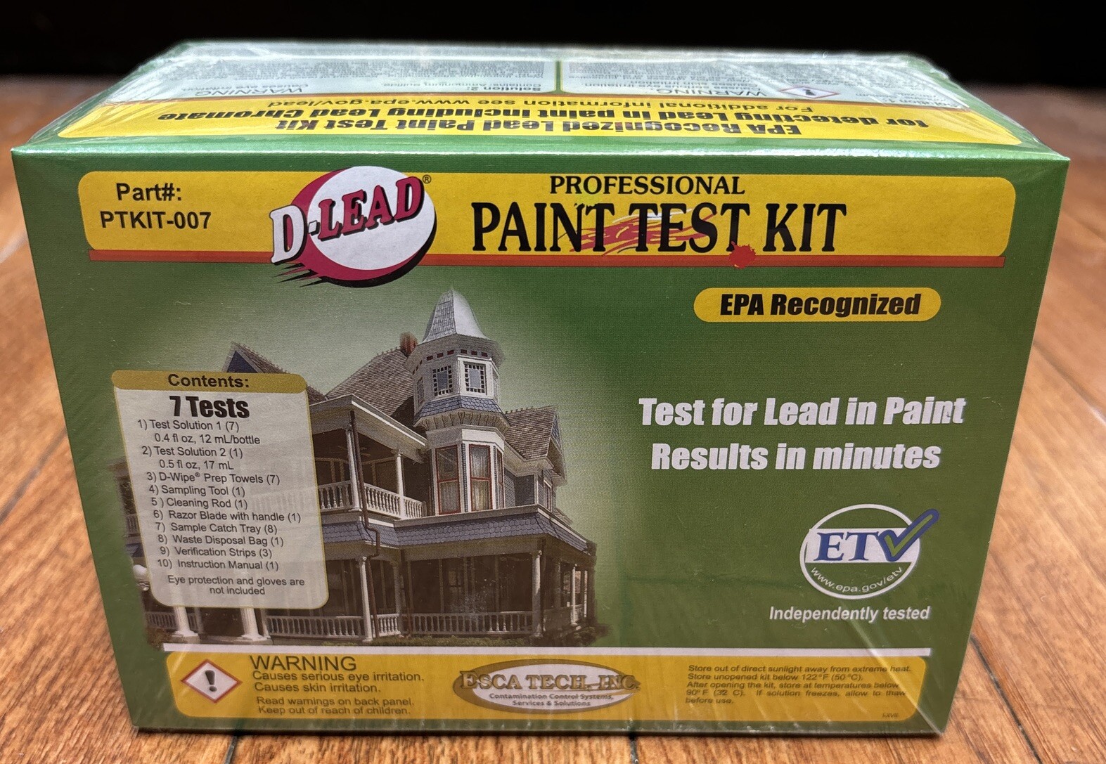 D-LEAD LEAD PAINT TEST KIT 7 TESTS PER KIT - PTKIT-007