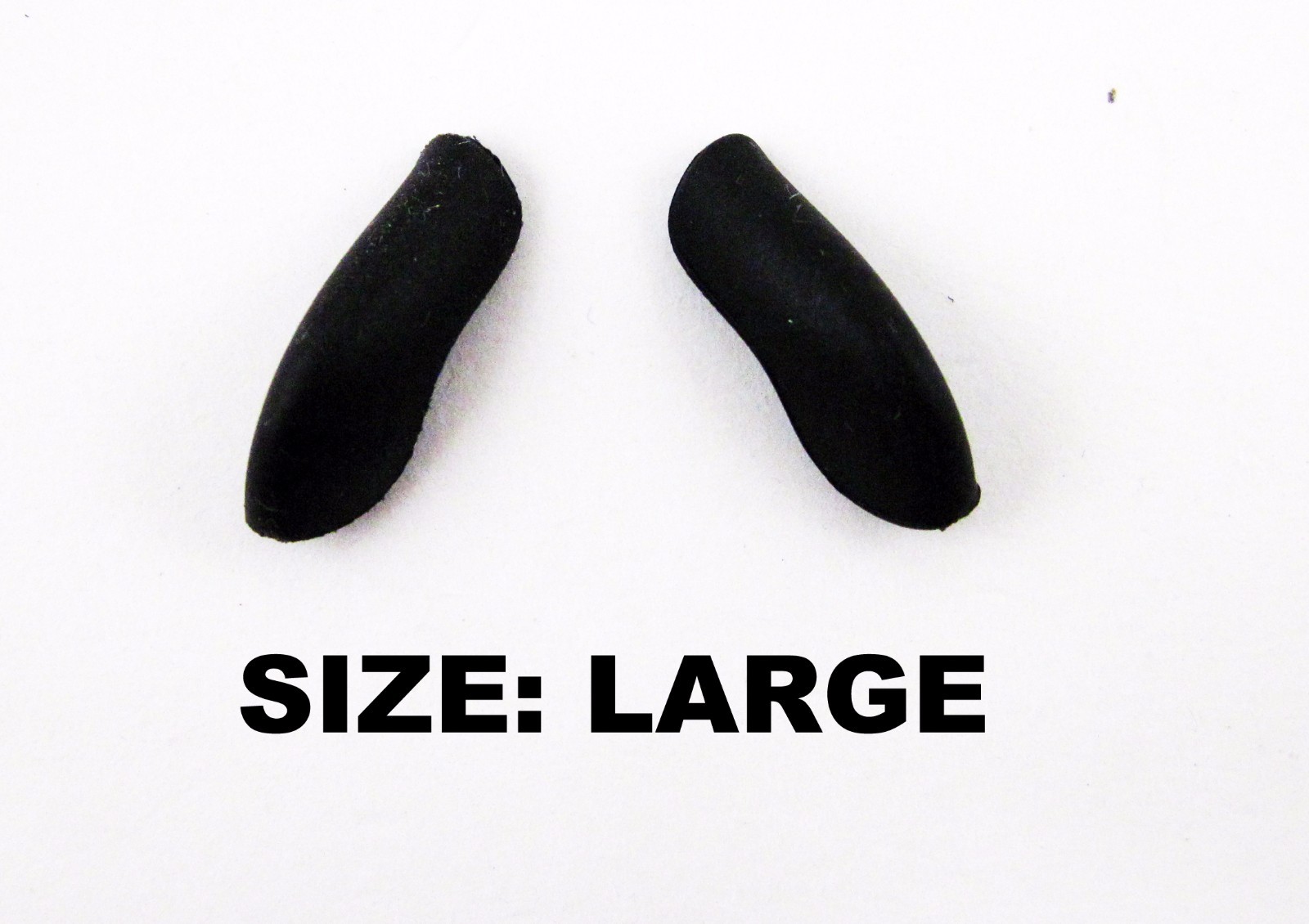 NEW Oakley X-Squared X Metal BLACK LARGE Nose Bombs Pads Authentic OEM Rubbers
