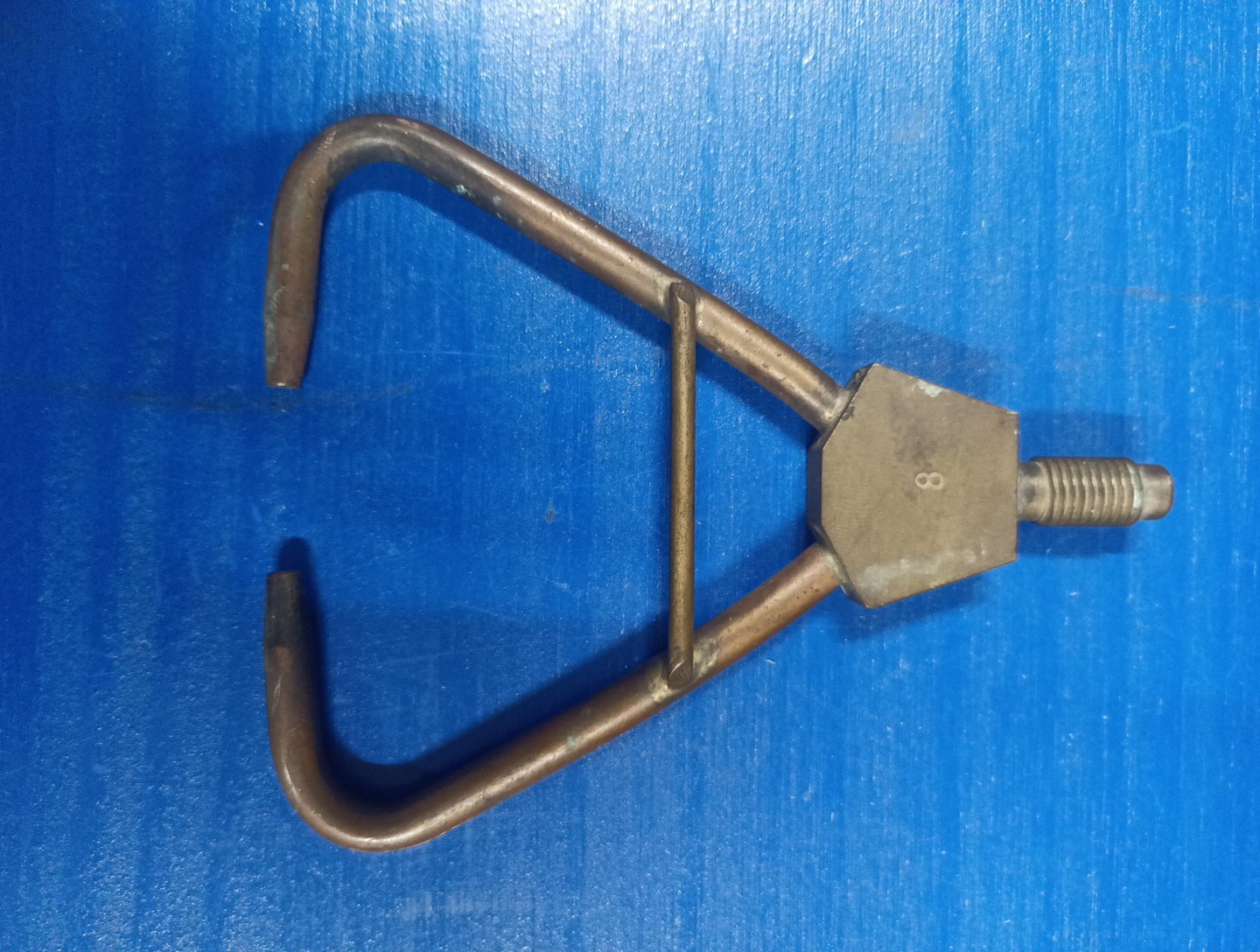 Vintage Double Tip Torch Head 8 Brass Copper