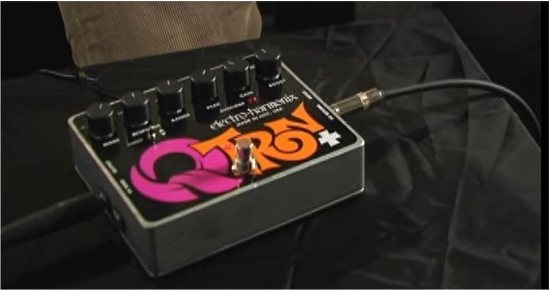 Electro-Harmonix Q-Tron Plus Envelope Filter Effects Pedal Black New