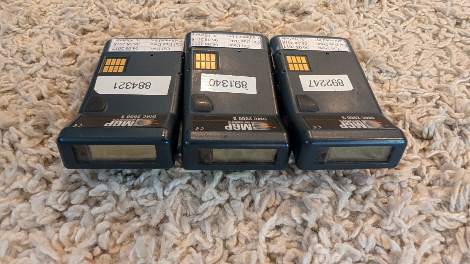 MGP Instruments DMC 2000 S Personal Electronic Radiation Dosimeter LOT 3