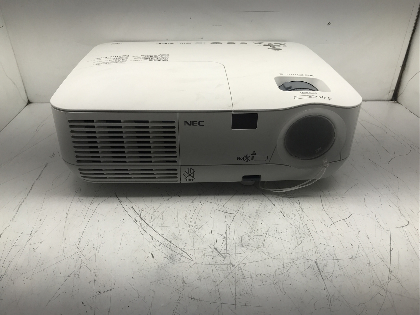 NEC NP115 1400810EF DLP Desktop Projector 3158 Lamp Hours