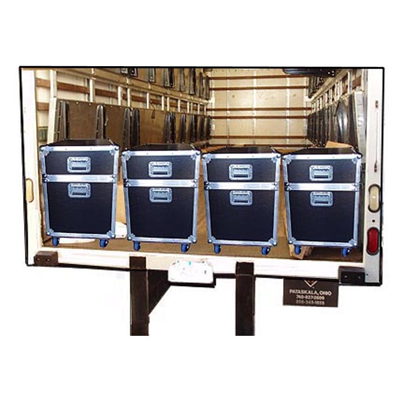 34" Wide MULTI Flat Screen Generic ATA Case fits MANY Plasma, LED, LCD 31"- 37"