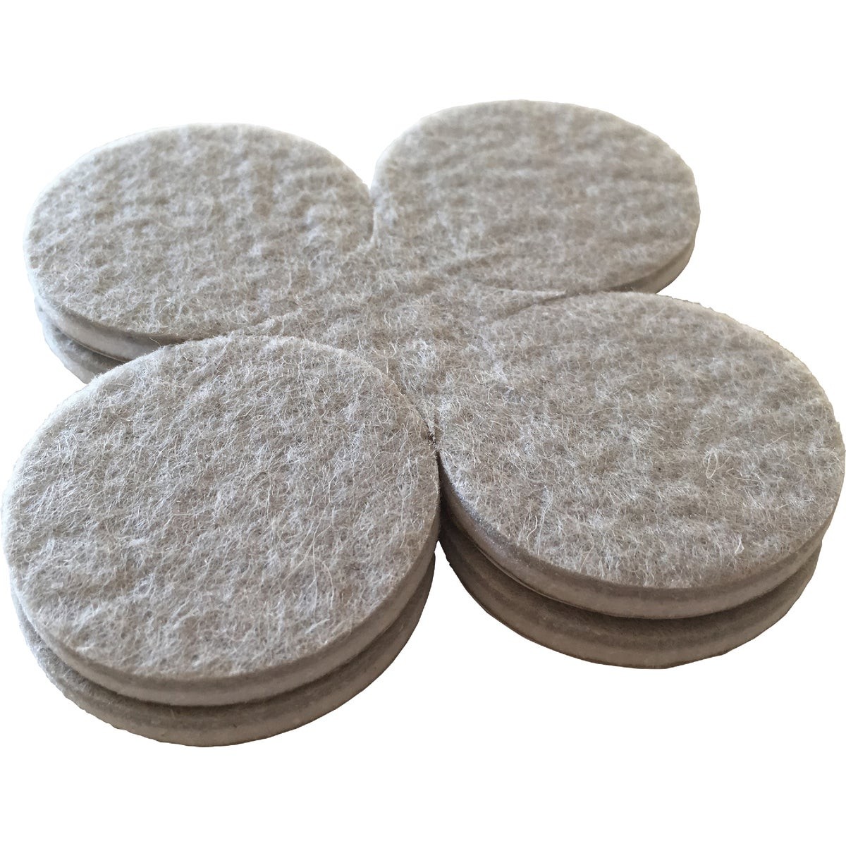 Shepherd Hardware 1-1/2 In. Beige Self-Adhesive Commercial Grade Felt Pads