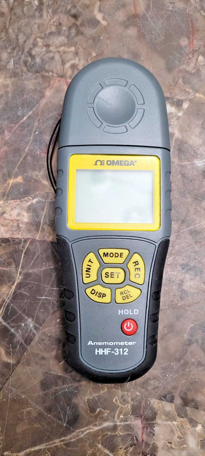 Omega Handheld Anemometer with Wind Chill Function HHF-312