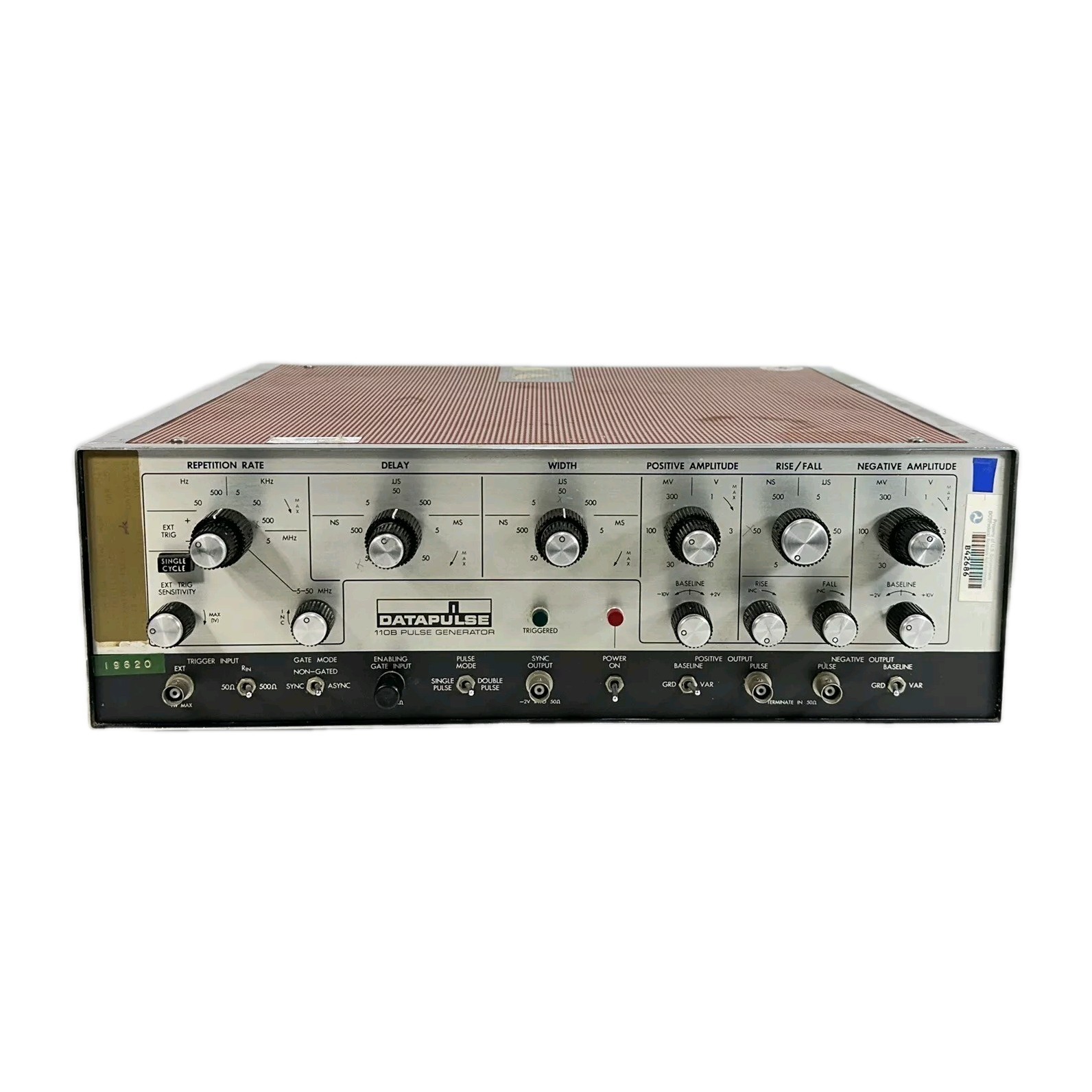 Vintage 1980's Datapulse Model 110B Pulse Generator ~ Power Tested Only