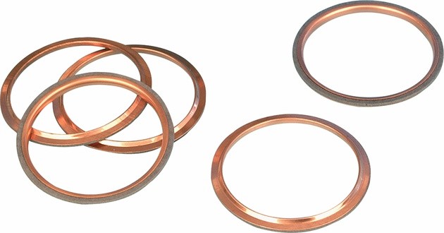 James Exhaust Gaskets Copper 10-Pack #JGI-65834-68-A Harley Davidson