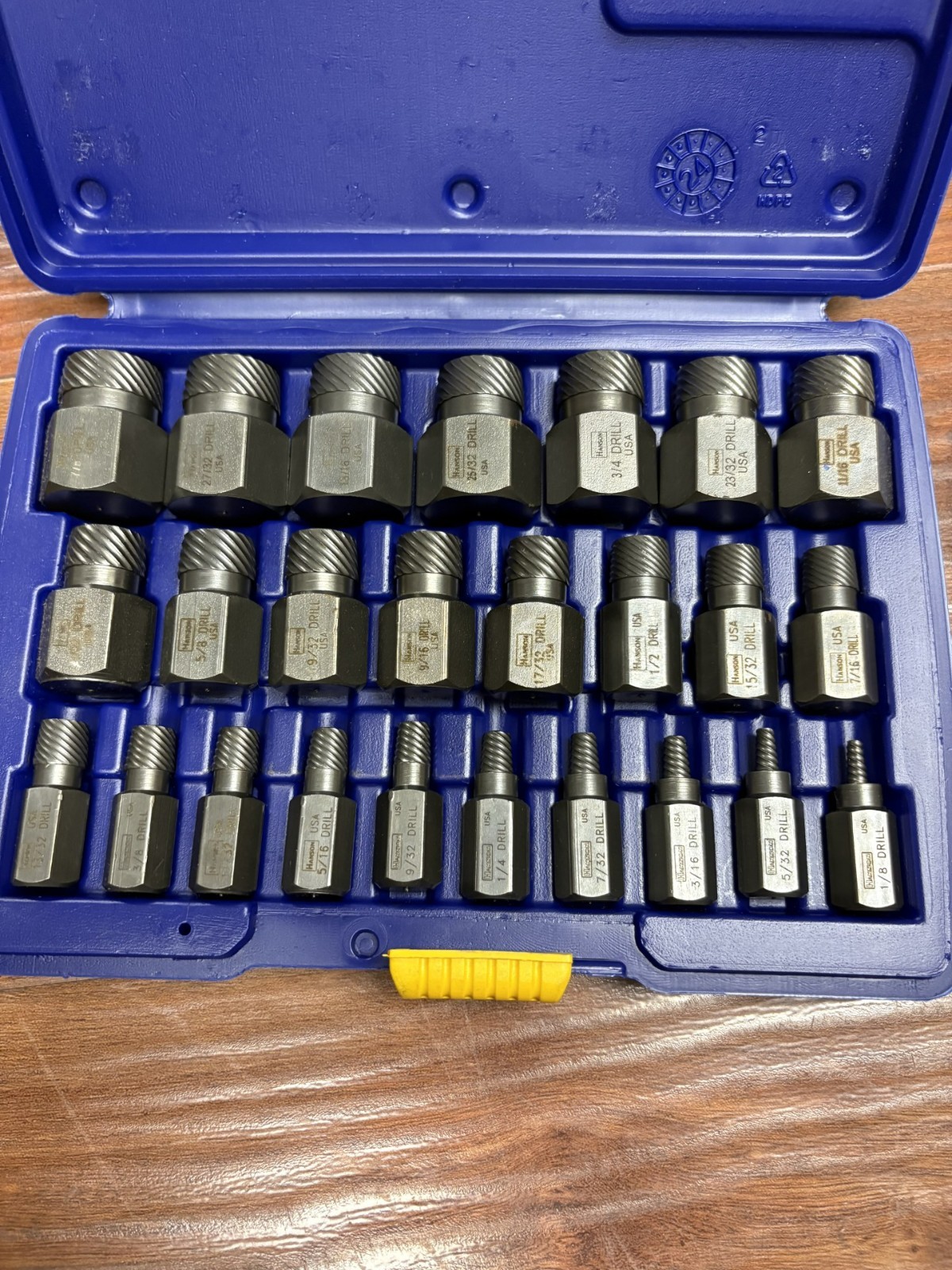 Irwin Hanson - 53227 - 25pc Multi-Spline Extractor - Size Range 1/8' - 7/8'