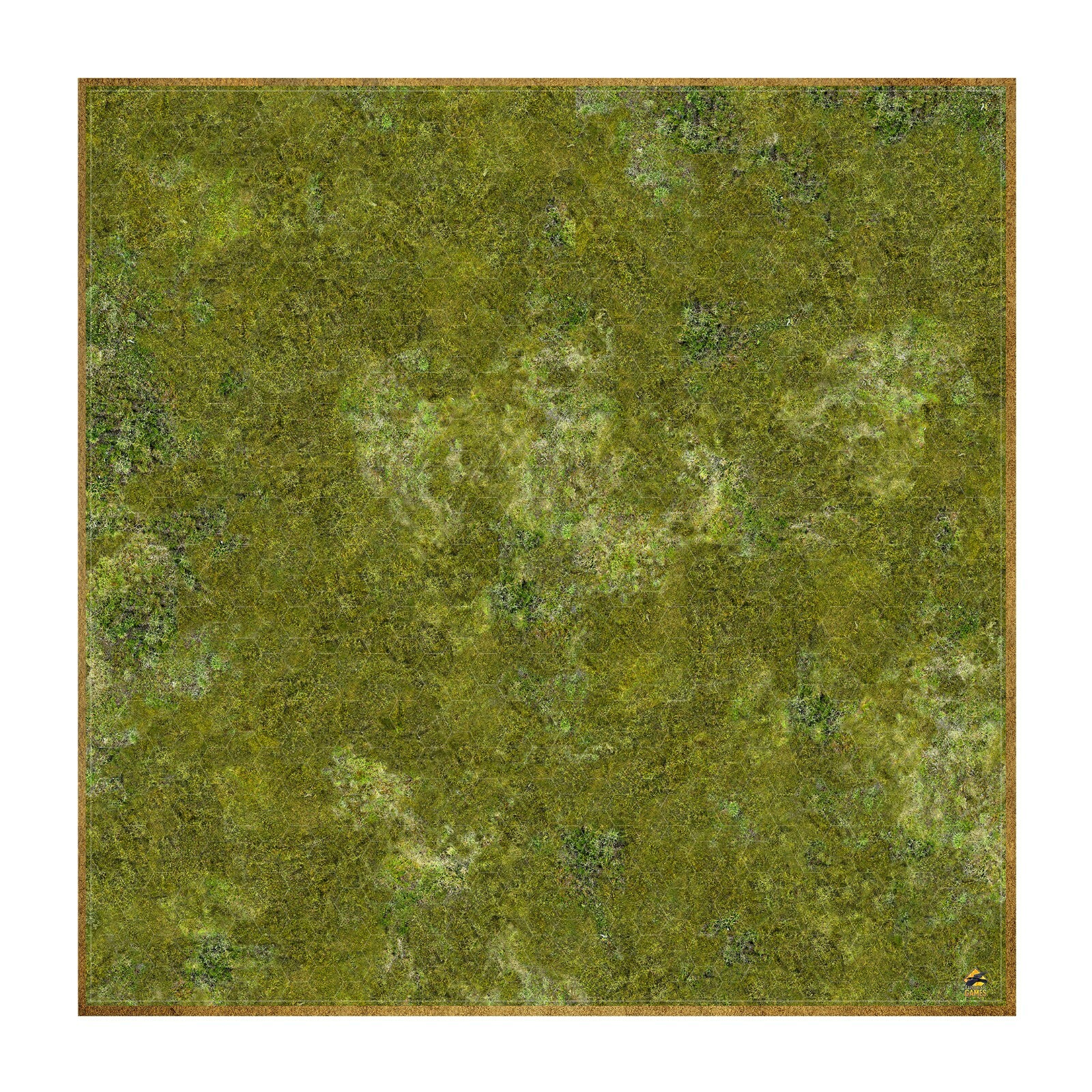 FINAL PRODUCTION CANVAS Grass Battle Mat 36" x 36" - For 28mm Tabletop D&D, Etc.