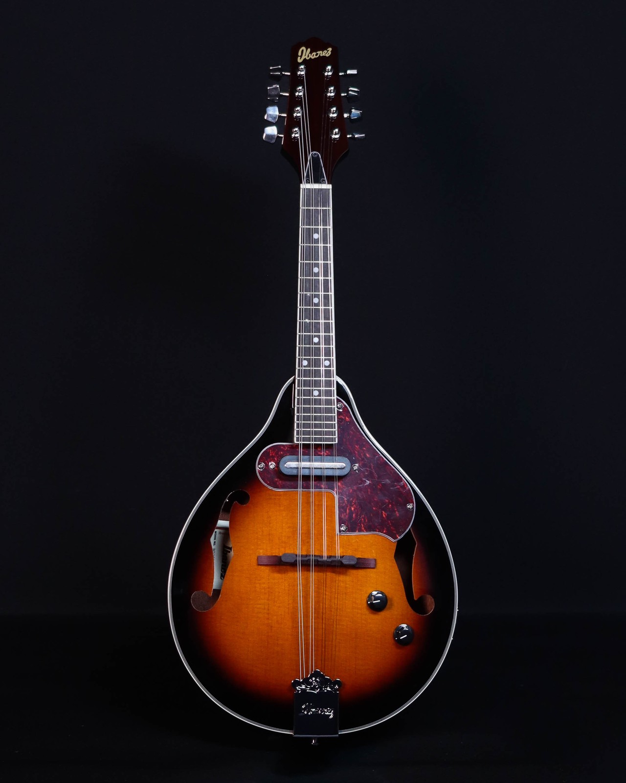 Ibanez M510E A-Style Acoustic/Electric Mandolin, Brown Sunburst High Gloss