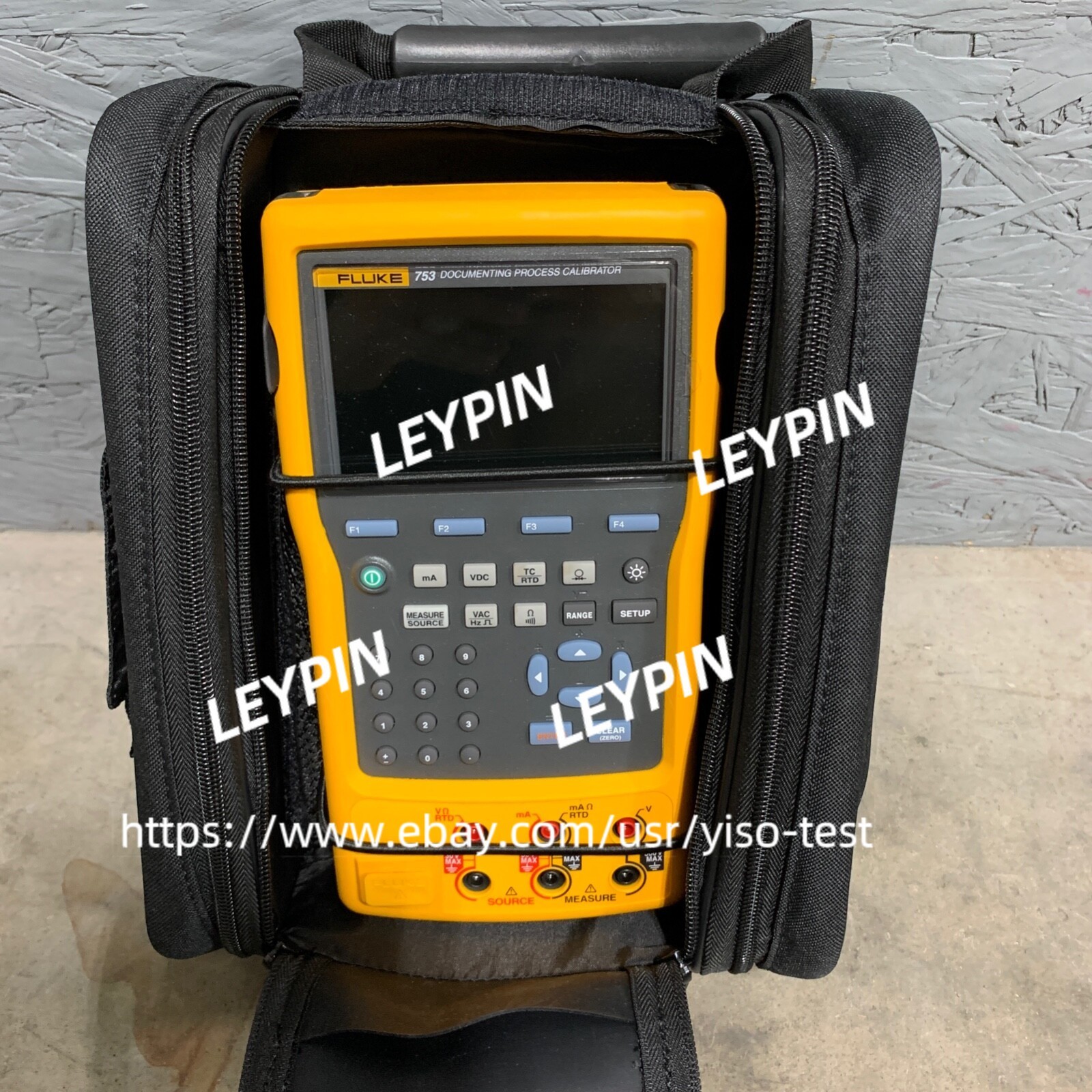 Fluke 753 Documenting Multifunction Process Calibrator HART NIST Calibrated Data