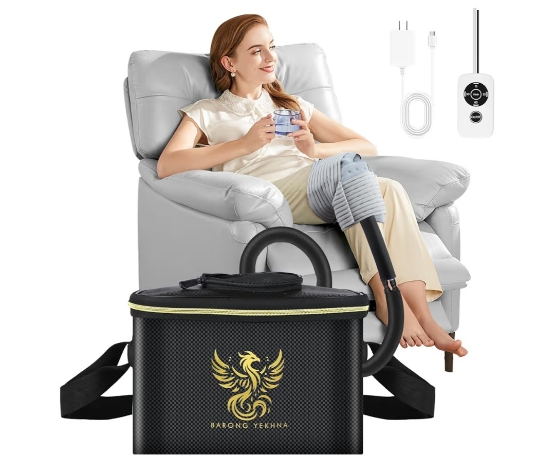 Portable Cold Therapy Machine. Knee Muscle Relief, Athletes, Post Surgery
