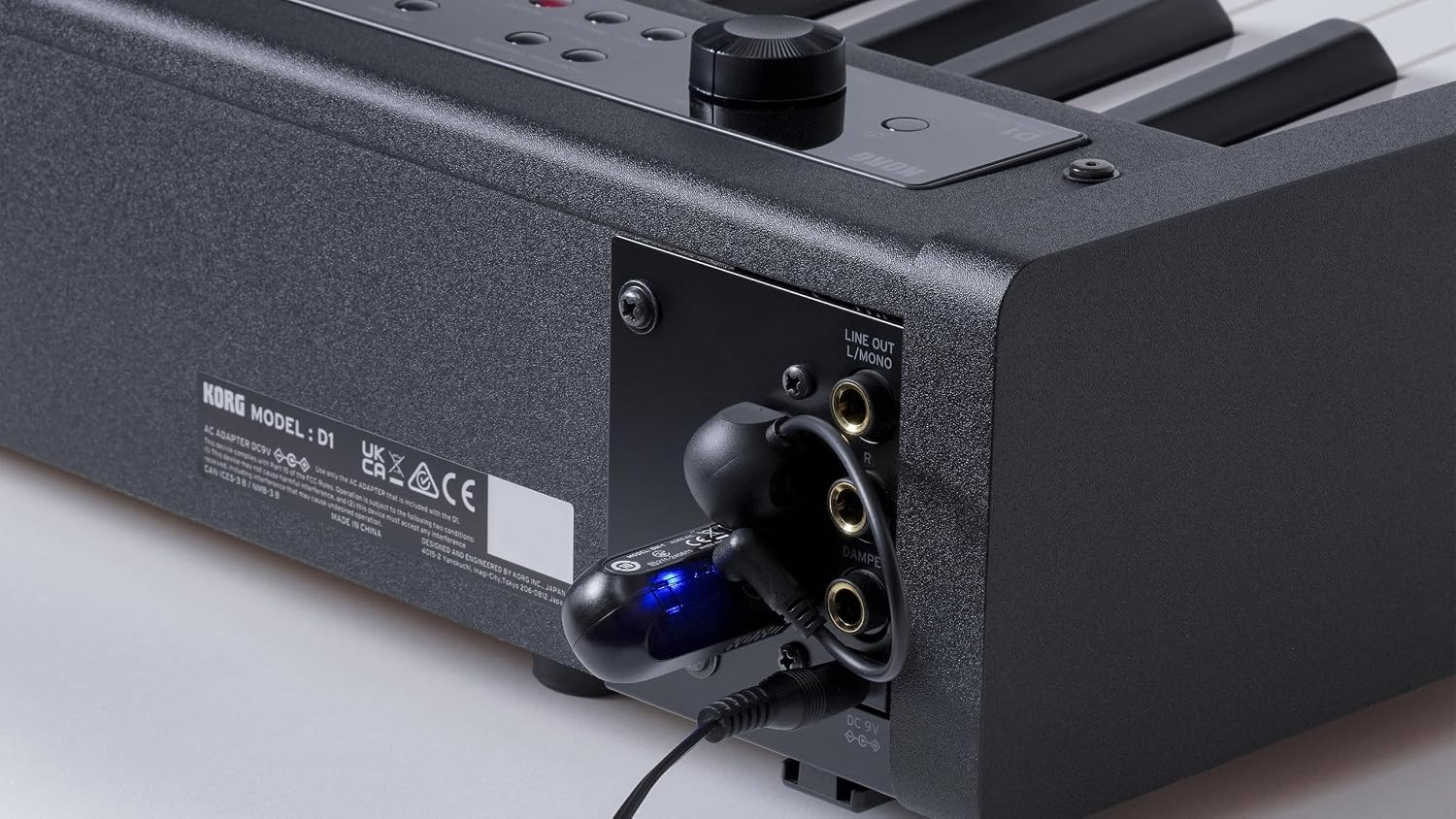 BM-1 Bluetooth MIDI Interface - Black W/Usb-C Connectivity
