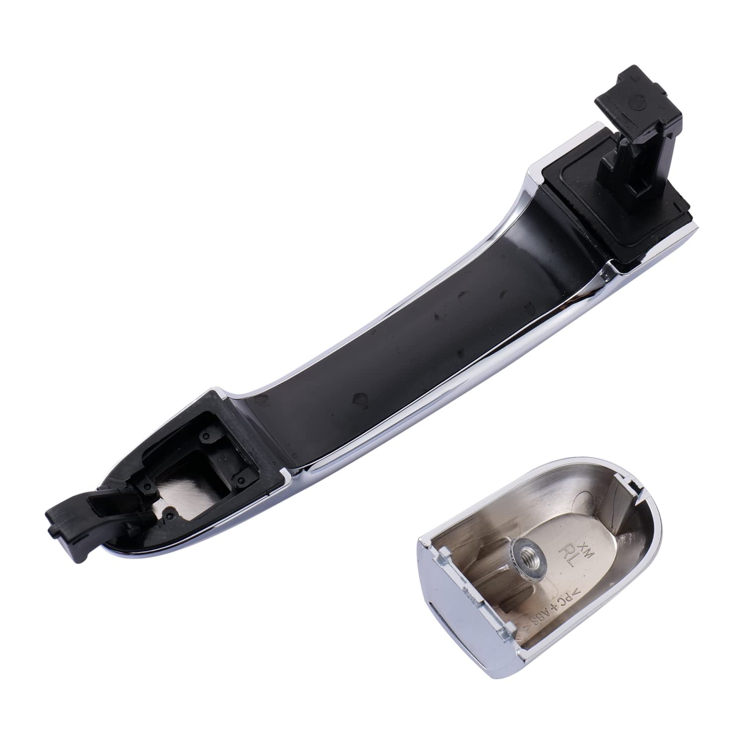 Lcyolada Exterior Rear Left Driver Side Chrome Drive Side,