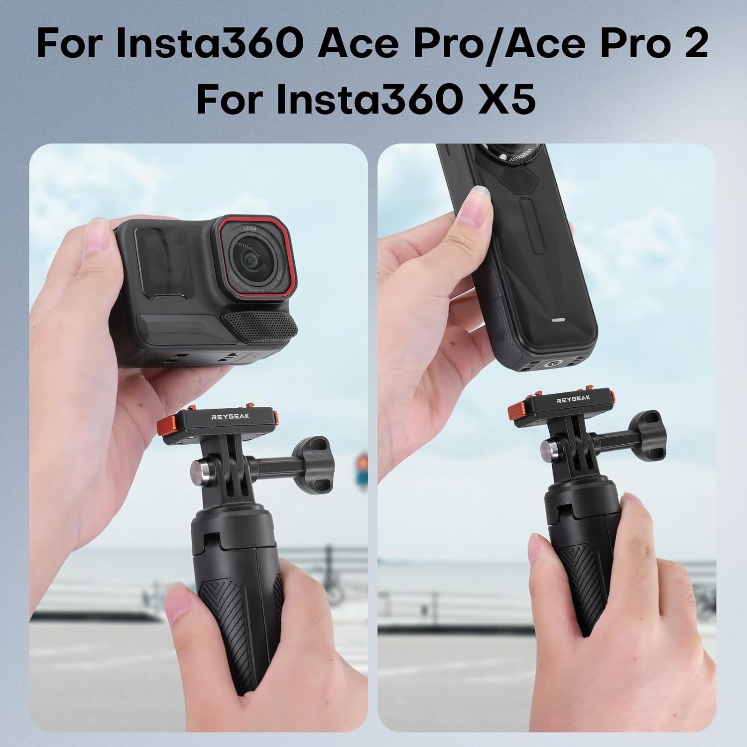 Magnetic Quick Release Mount for Insta360 X5/Ace Pro & Accessories - One Pack
