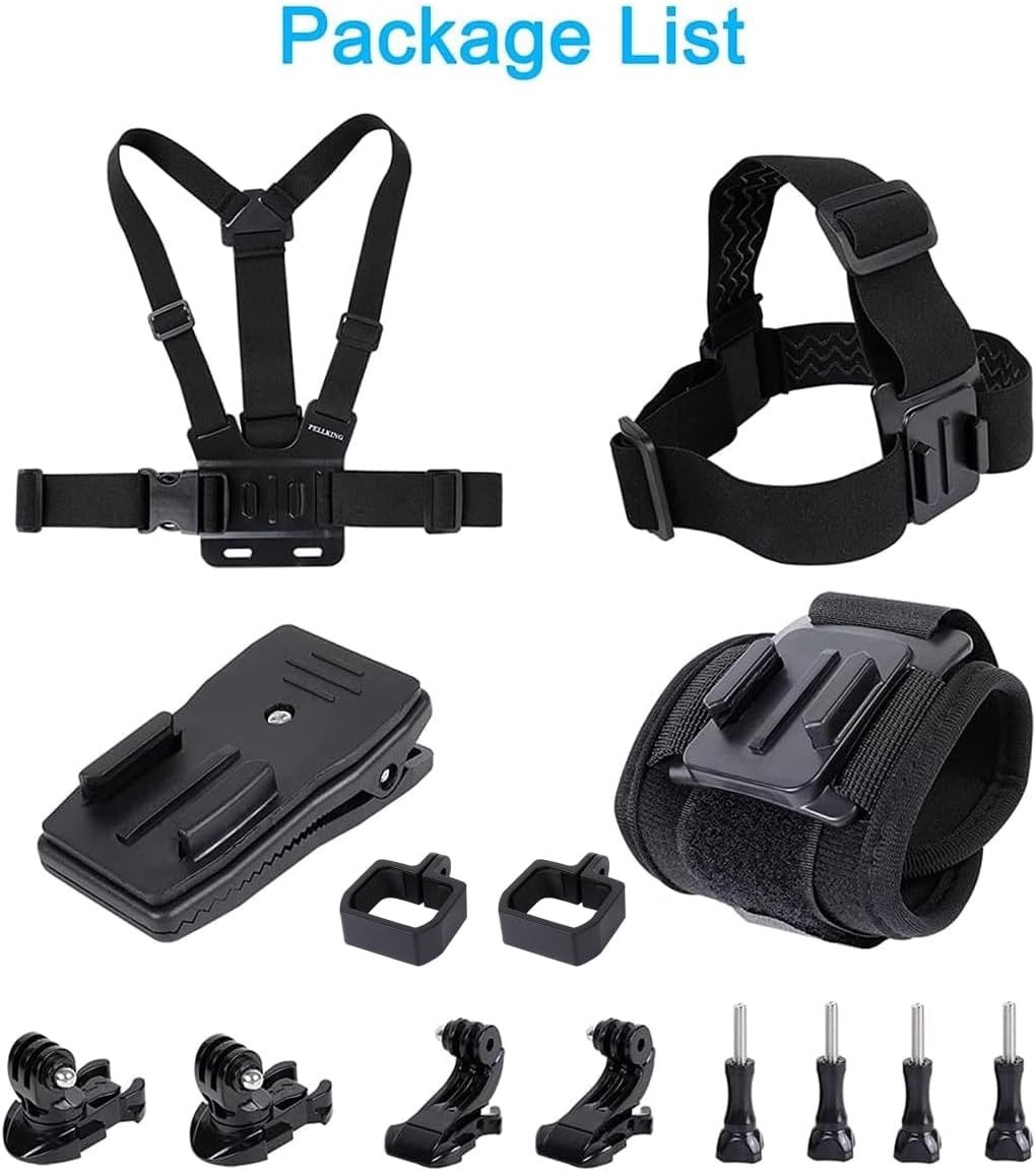 Accessories Kit for DJI Osmo Pocket 3 New Quick Release Head Strap Mount + Chest