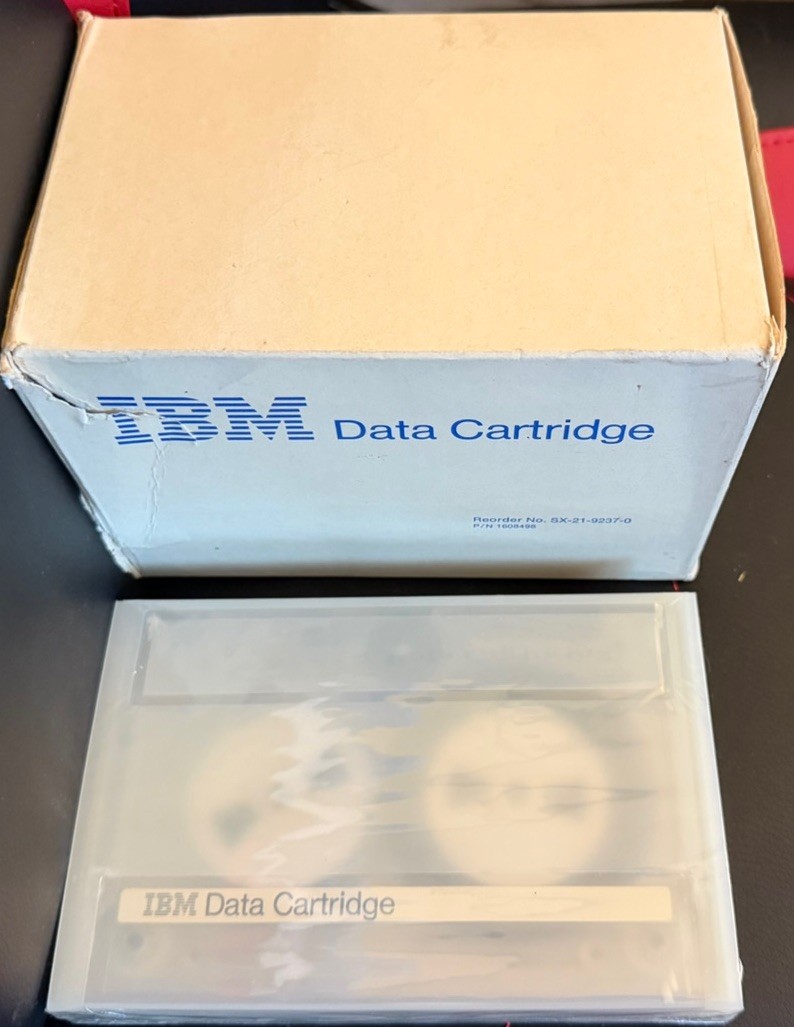 NOS IBM Computer Data Tape Cartridge COBOL FORTRAN Programming FULL BOX 4 SEALED
