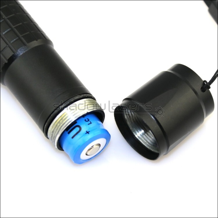 BX2 450nm Focusable Blue Laser Pointer Visible Laser Torch Beam & Battery US