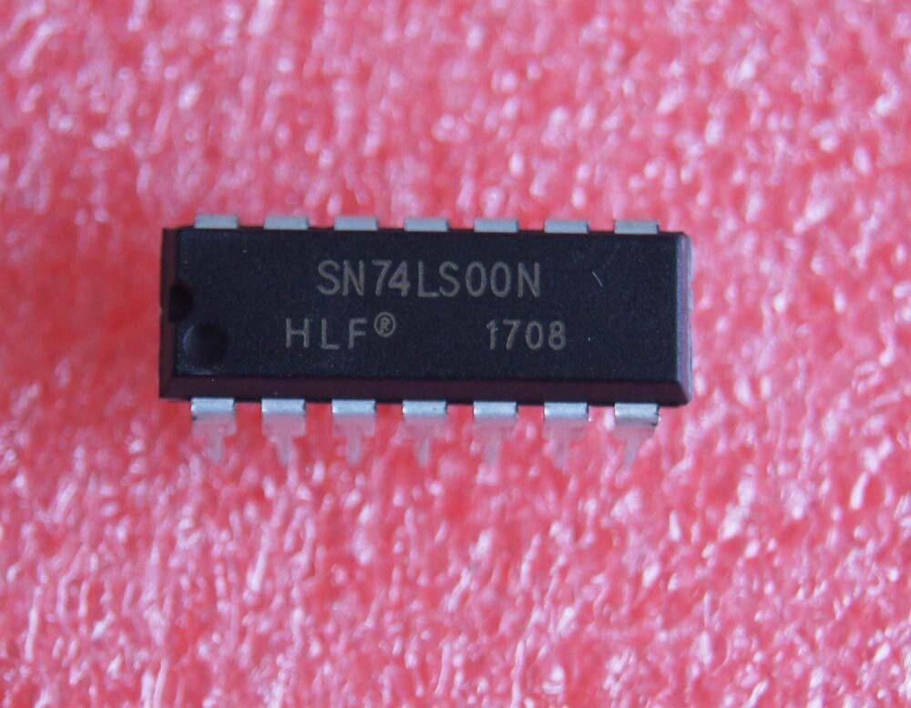 50PCS New SN74LS00N 74LS00N 74LS00 DIP-14 IC Quadruple 2-Input NAND Gates