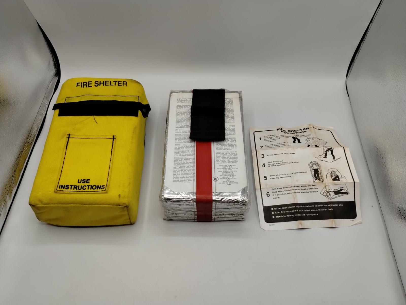 FSS Fire Shelter OLD STYLE CLASSIC WildLand Emergency Protection Firefighter