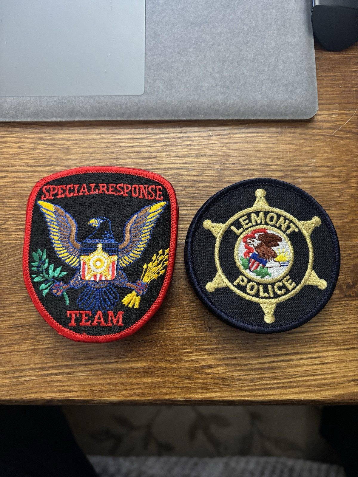 Lemont Illinois Police & Special Response Team 2 Patch Set