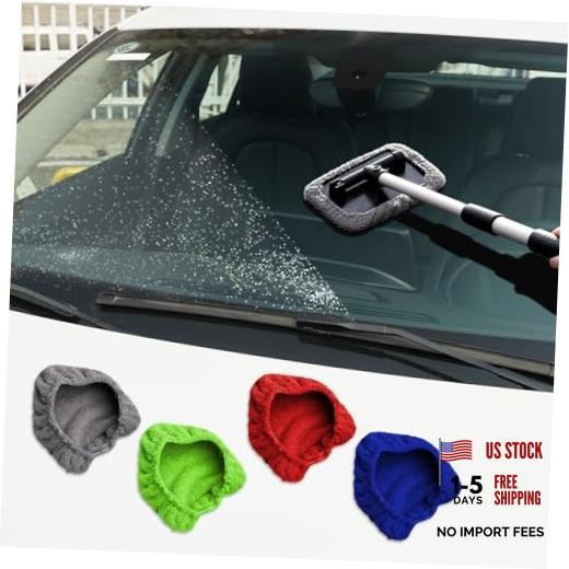 Car Care Microfiber Cloths for Windshield Cleaner, Replaceable Glass Cleaning
