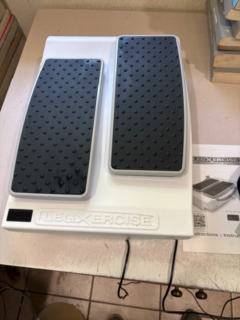 LEGXERCISE Motorized Leg Exercise Machine LEGX-012 with Power Cord Tested NICE!