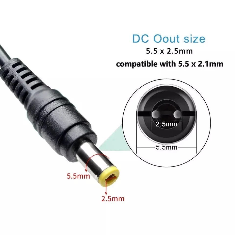 60W Power Supply DC 3V~24V Adjustable Variable Universal Switching AC/DC Adapter