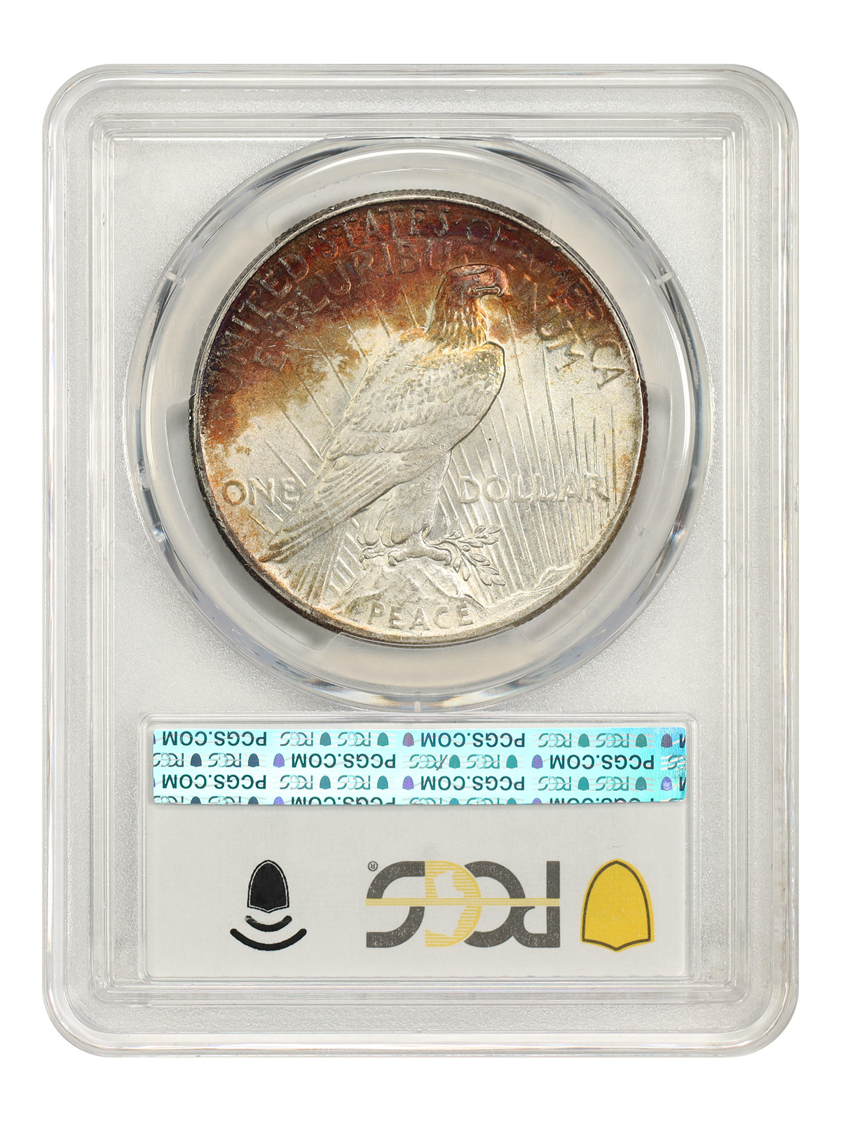 1924 $1 PCGS MS66 - Peace Dollar - Deep Toned Peace Dollar
