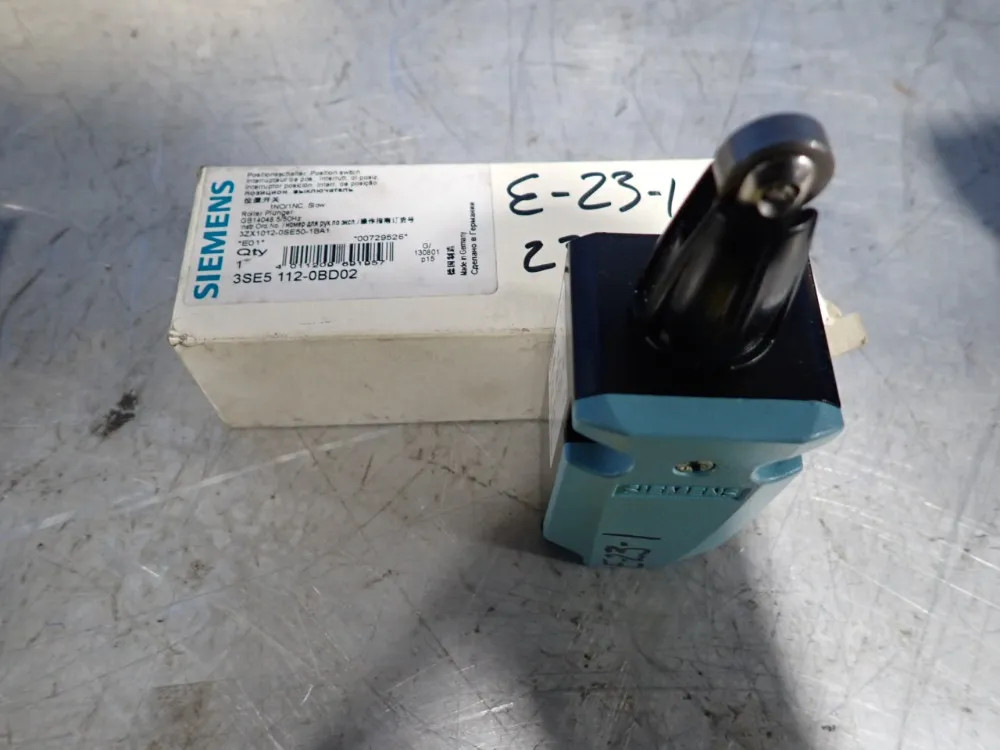 SIEMENS 3SE112-0BD02 POSITION SWITCH 10251190488