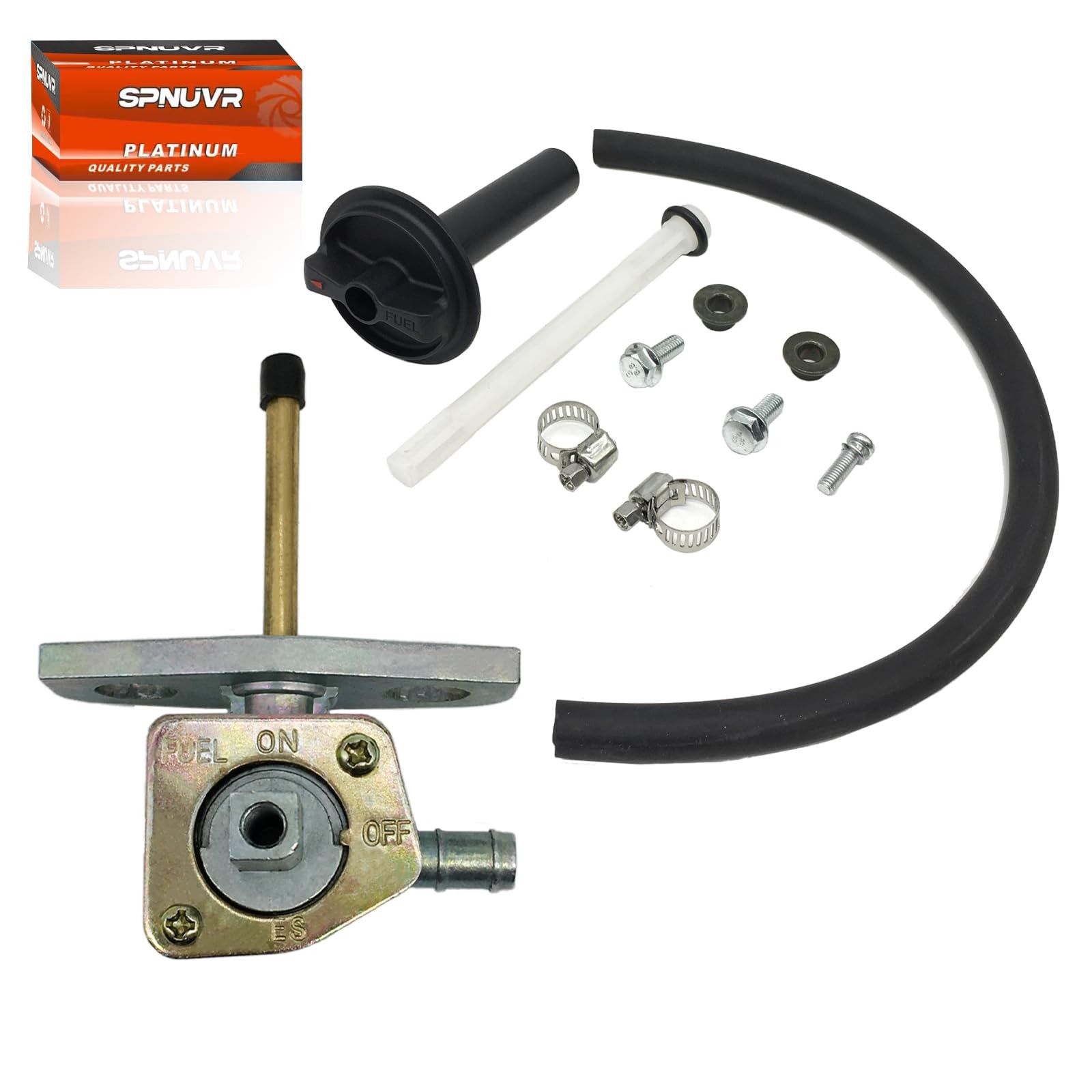 Fuel Petcock ON OFF Valve With Lever Screw Fit for Honda Recon 250 TRX250 Ran...