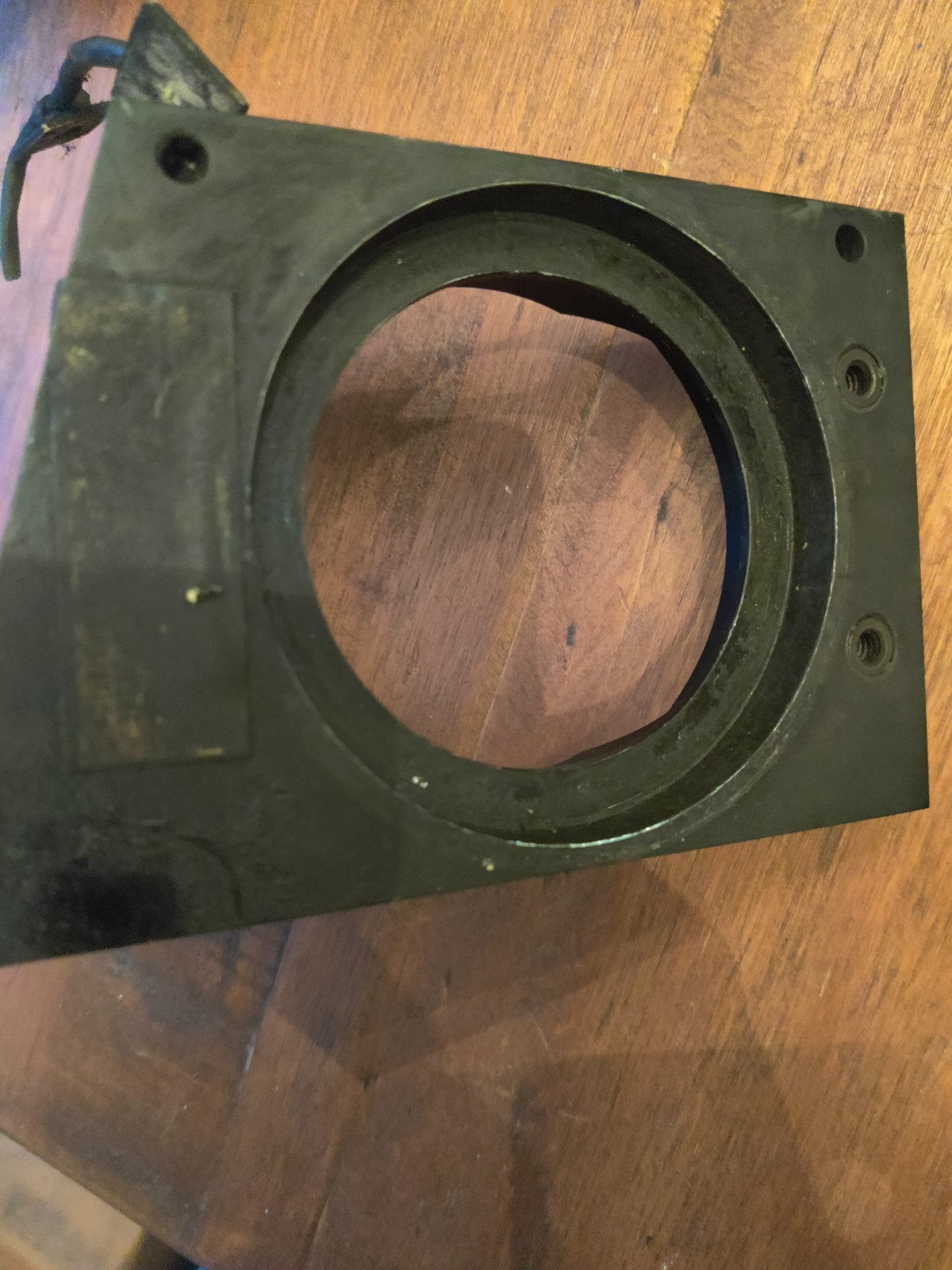 Industrial Laser Mirror Bracket Mount Block w/Interlock Safety Micro-Switch Part