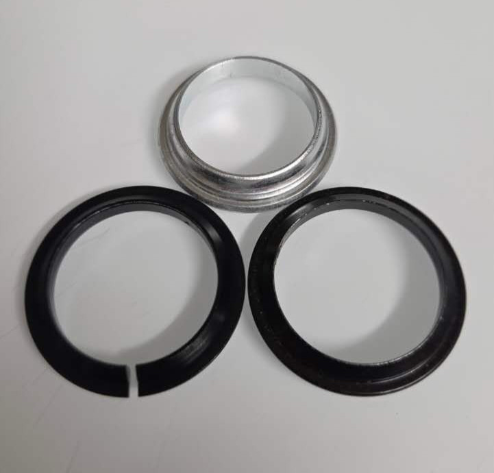 1" or 1 1/8" headset bottom bearing base ring plate closed / opened easy on /off