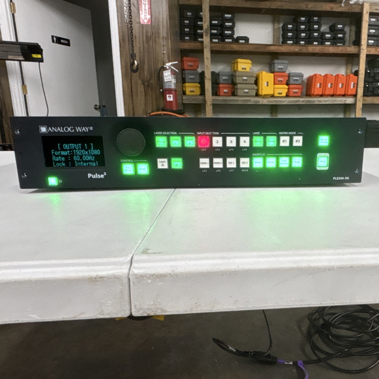 Analog Way Pulse PLS350-3G Seamless Video Switcher