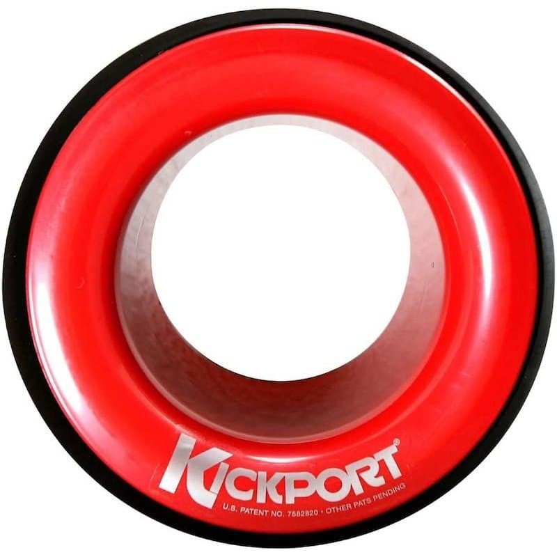 Kickport Sonic Enhancement Bass Drum Port Insert Red