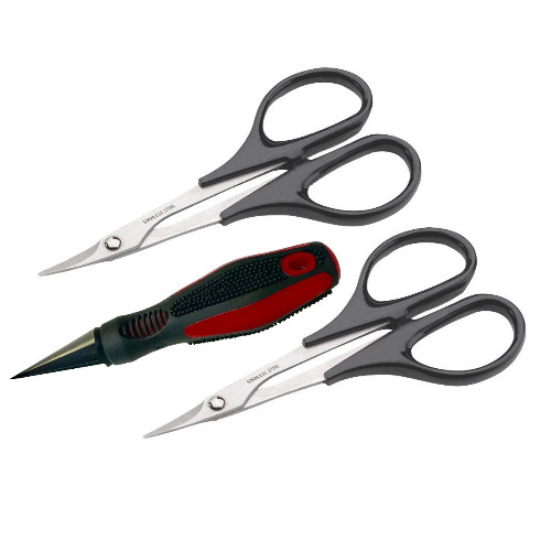 DuBro Body Reamer & Scissors Set, Curved & Straight 2331