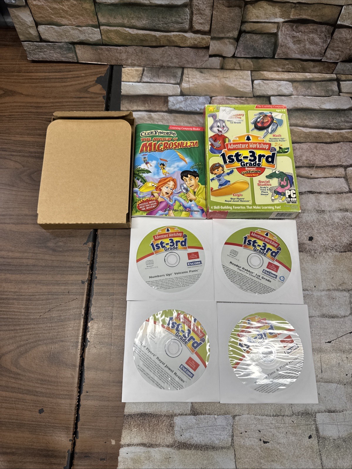 adventure workshop 1st-3rd grade pc With Bonus Clue Finders Novel