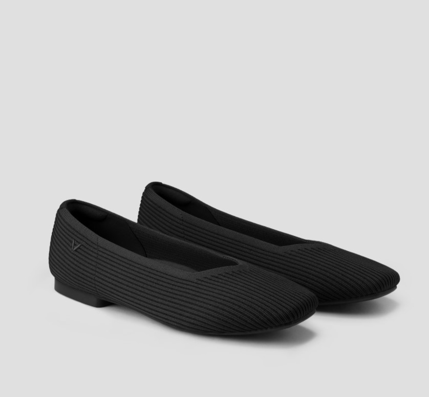 NEW ARRIVALS✅Vivaia Square-Toe V-Cut Flats (Margot 2.0) Comfort Shoes